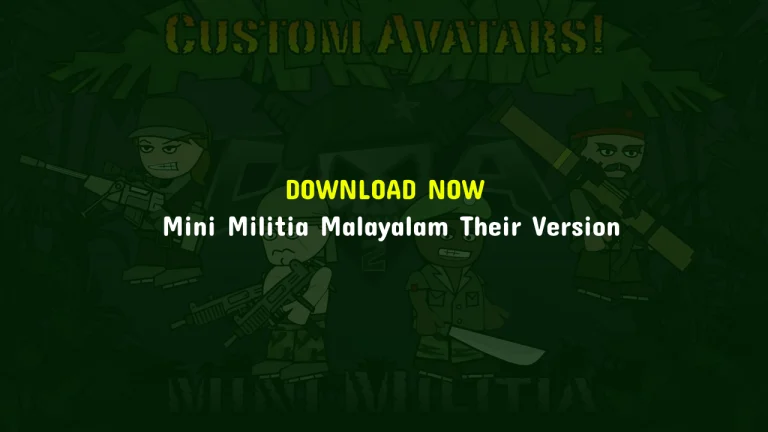 Mini Militia Malayalam Theri Version 5 Mini Militia Malayalam Theri Version for specific language
