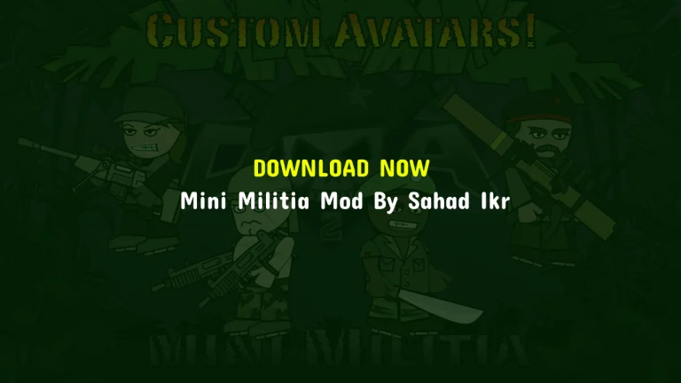 Mini Militia Mod by Sahad Ikr 4 Mini Militia Mod By Sahad Ikr