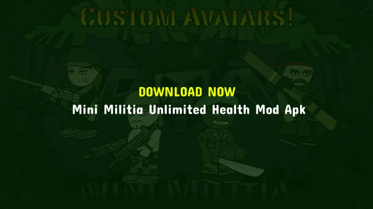 Mini Militia Unlimited Health Mod Apk: Dominate Every Battle Effortlessly 8 Mini Militia Unlimited Health Mod Apk