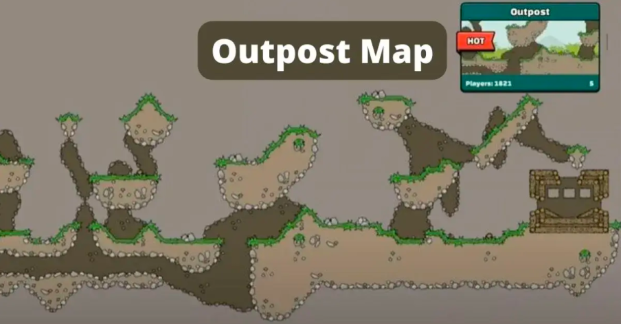Mini Militia Maps: Complete Guide to Every Battlefield (2025 Edition) 2 outpost map